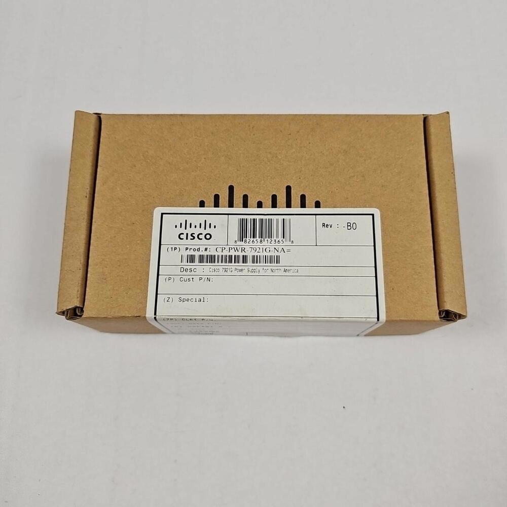 CISCO CP-PWR-7921G-NA 7921G Power Supply for North America, Open Box  Never Used